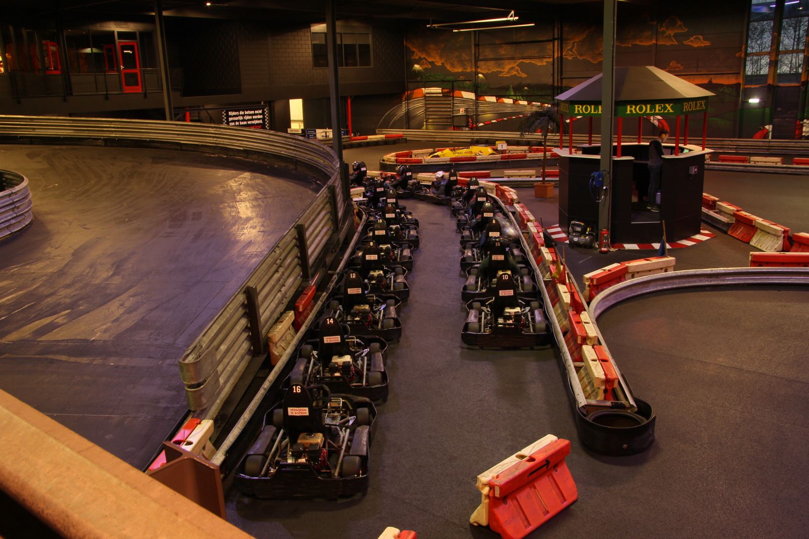 Indoor karting beleving